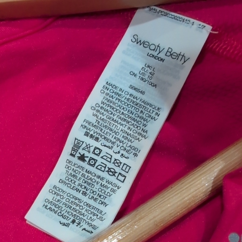Sweaty Betty Athlete Seamless Half-Zip Top - Glow Pink - Picture 6 of 8
